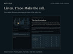Actual cropped opening scene from Mirrorcity 1.2.0: The last lit window, shared receiver and city address controls. No solution is shown. Screenshot from the supplied game, not an online-play promise.