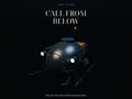 Call From Below — cover illustration of a research submersible in the deep ocean. Story-world artwork, not a gameplay screenshot. Two-player digital print-and-play survival game.